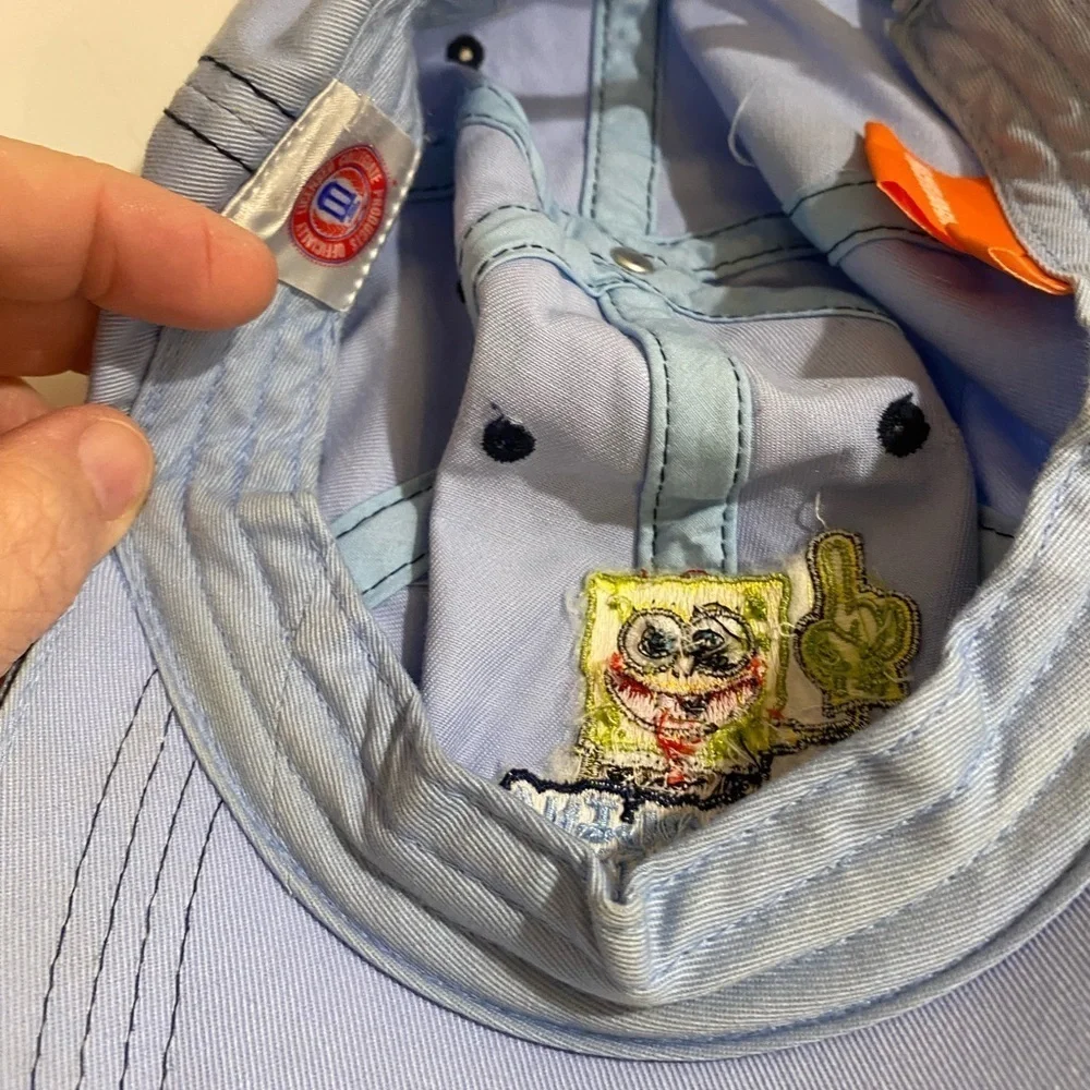 Nickelodeon by Outdoor Cap SpongeBob/Carolina Tarheels Kid Strap back Hat (CN)